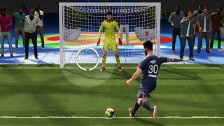 FIFA 22  PSG vs Manchester United  Penalty Shootout Volta Gameplay PS5 UHD 4K60FPS [upl. by Warren]