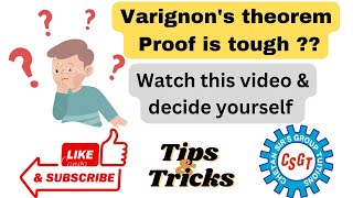 Varignons theorem proof [upl. by Labana]