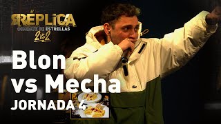 BLON vs MECHA 1vs1  Réplica combate de estrellas  JORNADA 4 [upl. by Jone416]