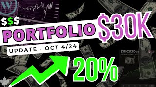 WealthSimple Trade Dividend Portfolio Update  UP 1982  Oct 424 [upl. by Amihsat]