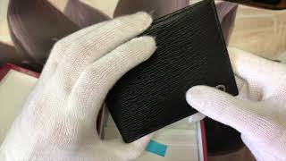 Salvatore Ferragamo Gancini Wallet Men Unboxing Review [upl. by O'Callaghan]