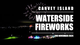 Waterside Fireworks Canvey Island 2024 [upl. by Federico]