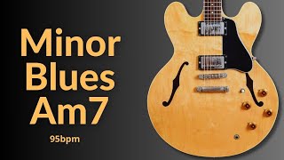 Groovy Guitar Backing Track Blues A Minor [upl. by Sedaiuqlem]