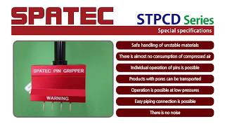 VACUUM SPATEC Pin Gripper STPCD [upl. by Lange]