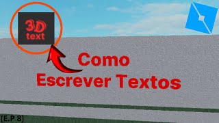 COMO ESCREVER TEXTOS NO ROBLOX STUDIO Plugin [upl. by Quill]