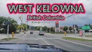 Drive Through West Kelowna On the way to Vancouver BC  Canada [upl. by Alimak]