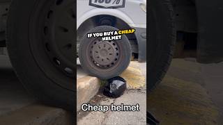 Shocking expensive helmet vs cheap helmet test 😱 [upl. by Iyre42]