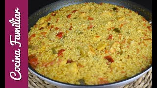 Arroz con pollo al curry Recetas de arroz muy sabrosas  Recetas de Javier Romero [upl. by Newbill]