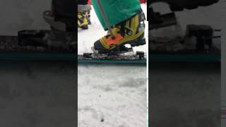 22 Designs OutlawX Telemark Binding  Quick Look [upl. by Willis]