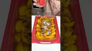 My mom taught me this easy dessert fall recipe easyrecipe dessert peach cake cooking [upl. by Quenna]