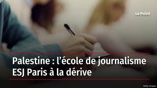 Palestine  l’école de journalisme ESJ Paris à la dérive [upl. by Anitnahs]