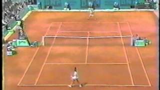 Gabriela Sabatini v Monica Seles French Open 1992 pt1 [upl. by Gorton]