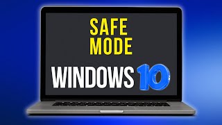 HOW TO ENTER SAFE MODE IN WINDOWS 10  DETAILED [upl. by Rammus]