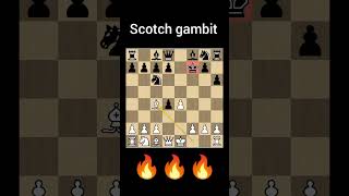 Scotch gambit part 3 chess utpalchess chessopening youtubeshorts chesstalkbangla [upl. by Alfonse]