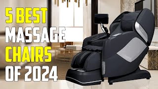 5 Best Massage Chairs 2024  Best Massage Chair 2024 [upl. by Ennyroc]