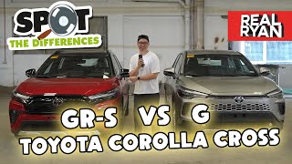 TOYOTA COROLLA CROSS GRS VS G COMPARISON PHILIPPINES [upl. by Einatirb]