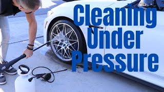 Pressure Washing Car Wheels Cleaning under pressure [upl. by Catherin390]