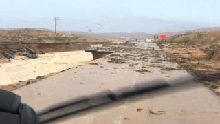 Flash Flood Survival Part 3  I15 Moapa Valley between Las Vegas and Mesquite Nevada 982014 [upl. by Beeson]