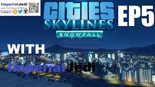 Lets Play Cities Skylines  Snowfall  Central Park amp Heating Upgrade  Episode 5 [upl. by Curr701]