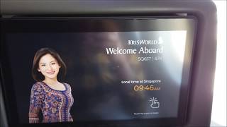 Singapore Airlines SQ 637 Boeing 78710 Tokyo NaritaSingapore Flight Experience [upl. by Everest]