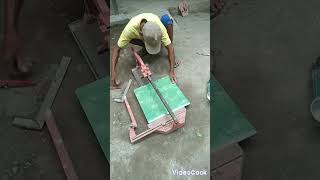 Alat pemotong keramik granite manual tile cutter tukang keramik granite [upl. by Ydnat]