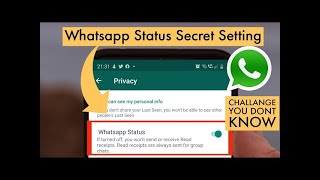 How to view WhatsApp Status without letting them Know  Hide Viewed By in WhatsApp [upl. by Eecyal]