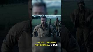 FURY  End Scene  Quand un seul char défie une armée entière de SS  💥🔥 shorts ww2 fury [upl. by Nylinej]