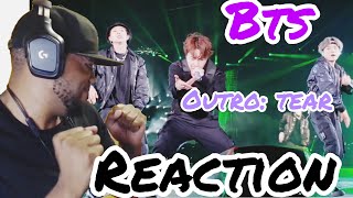 BTS  Outro Tear Live reaction Wembley So much ENERGY💪💪 [upl. by Airlia]