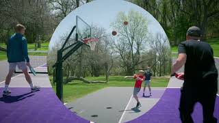 Sport Court Northeast  Custom Game Court Installations [upl. by Jacques]