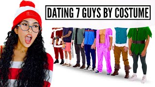 Blind Dating 7 Guys Based On Their Halloween Costumes [upl. by Chaim45]