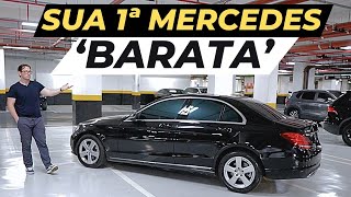 SEU 1º MERCEDES DE VERDADE ACESSÍVEL C200 [upl. by Norak]