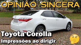 Corolla GLi 2019  Impressões ao dirigir  2° parte [upl. by Diarmuid464]