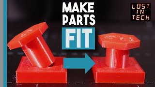 Why your 3d printed stuff doesnt fit together and how to fix it [upl. by Bondie962]