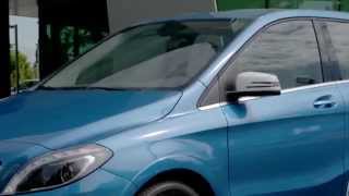 2014 MercedesBenz BClass Electric Drive  Video Walk Around [upl. by Ahsiliw]