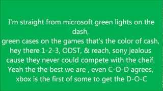 BrysiPS3 vs Xbox 360 Rap BattleLyrics [upl. by Retrac]