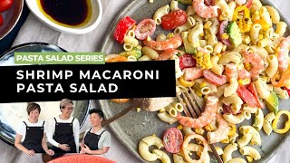 Save This Shrimp Macaroni Salad Recipe Now [upl. by Ym]