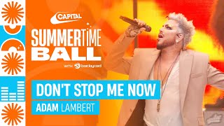 Adam Lambert  Dont Stop Me Now Live at Capitals Summertime Ball 2023  Capital [upl. by Ahsiet]