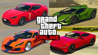 Top 10 Imani Tech Vehicles In GTA Online [upl. by Guglielmo]