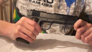 Tokyo Marui 1911 GBB Airsoft Pistol Review [upl. by Ano]