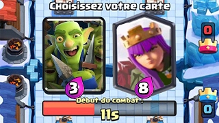 Clash Royale  DEFI DU TIRAGE COMPLETEMENT WTF [upl. by Barris809]