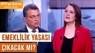 Emeklilik Yasası Çıkacak mı Asgari Ücret Ne Kadar Artacak  NTVye Sorun Çalışma Hayatı [upl. by Tioneb]