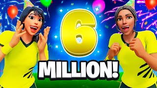 WE HIT 6 MILLION SUBSCRIBERS [upl. by Murat]