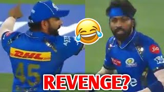 Rohit Sharma REVENGE from Hardik Pandya 😈😂 MI vs SRH IPL 2024 Cricket News Facts [upl. by Ecinnahs]