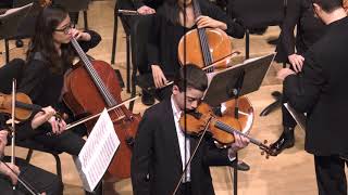 Simon Hagopian Rogers violin  2018 Kaufman Music Center Concerto Competition Winners Concert [upl. by Wheeler]