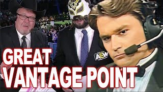 TONY SCHIAVONE Finding the right location to call wrestling is important [upl. by Imogene247]