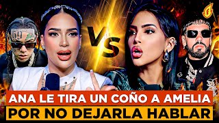 ANA CAROLINA LE TIRA UN COÑ A AMELIA POR INTERRUMPIRLA “ANUEL Y TEKASHI HACEN LAS PACES” [upl. by Consuela]