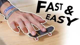 5 BEGINNER FINGERBOARD TRICKS [upl. by Aivitnahs]