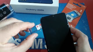 how to put a SIM card in Samsung galaxy A03s shorts [upl. by Syah134]