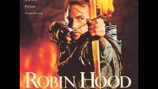 Robin Hood Prince Of Theives  Soundtrack  02  Sir Guy Of Gisbourne And The Escape To Sherwood [upl. by Aicatsue]