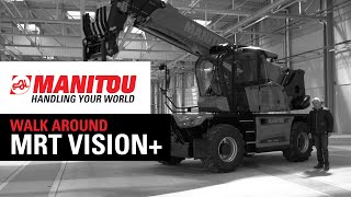 Walk around Manitou rotating telehandler Vision [upl. by Torbert]